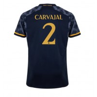 Real Madrid Daniel Carvajal #2 Bortatröja 2023-24 Korta ärmar